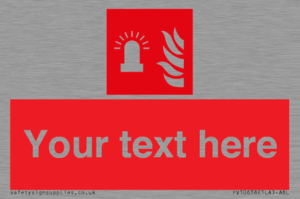 Custom Fire: Fire alarm flashing light